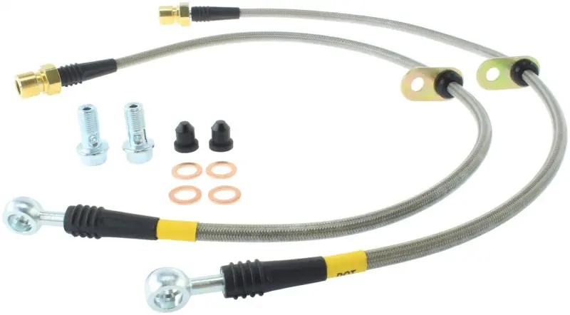 StopTech Stainless Steel Rear Brake Lines 10+ Chevrolet Camaro SS V8 Performance
