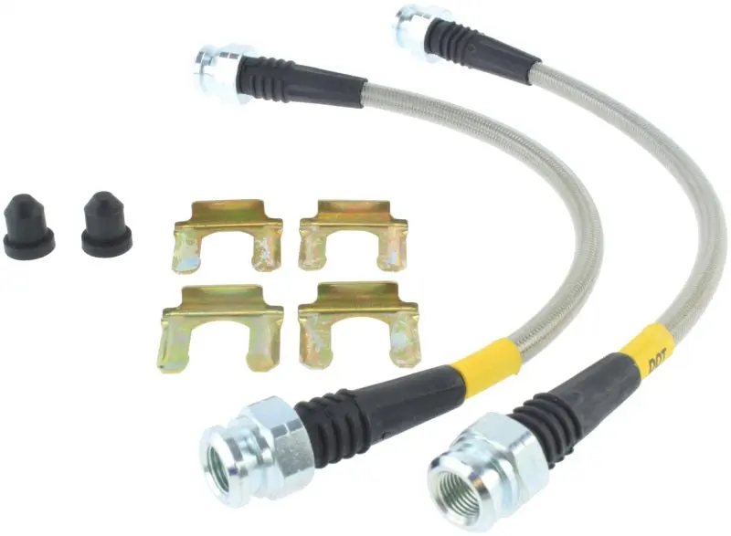 StopTech Stainless Steel Rear Brake Lines 12-16 Ford Fiesta
