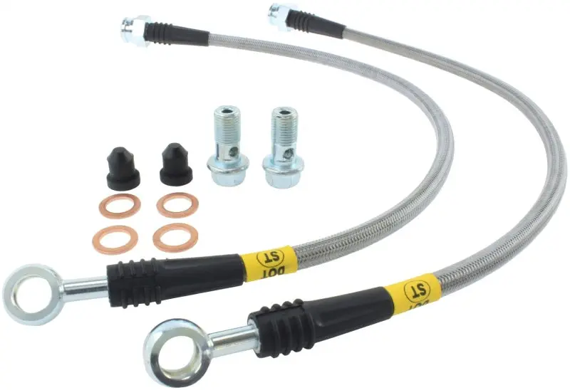 StopTech Stainless Steel Rear Brake Lines 2005 Chevrolet GMC Silverado Sierra 1500