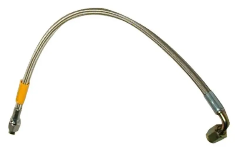 Wilwood 16in Flexline -3 Hose to -3 Female 90 Degree Brake Line