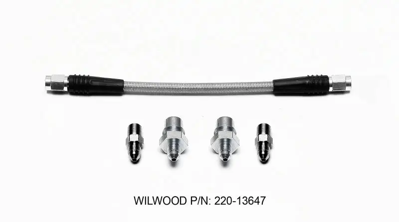 Wilwood Flexline Brake Kit Rear 07-11 BMW 3 Series