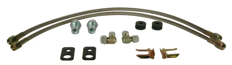 Wilwood Flexline Brake Line Kit 99-03 WRX Subaru SL6 Front Caliper