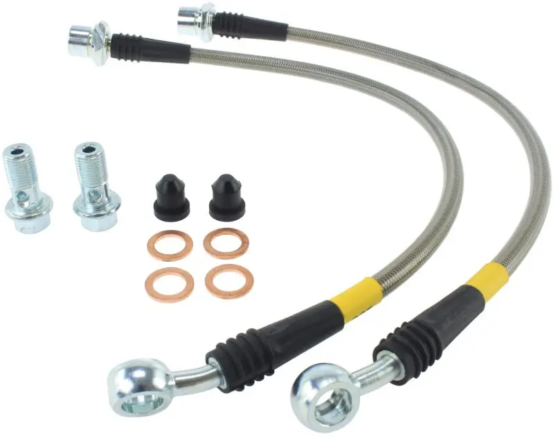 StopTech 00-05 Lexus IS300 02-08 SC430 Front Stainless Steel Brake Lines Kit