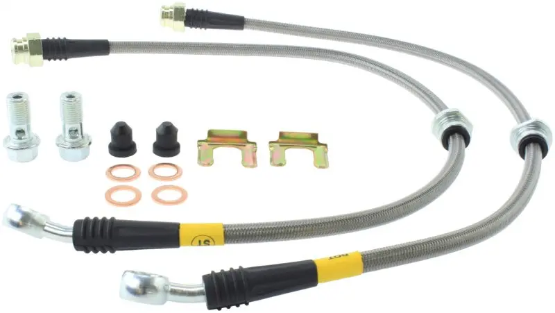 StopTech 04-07 Subaru STi Stainless Steel Rear Brake Lines High Performance Kit