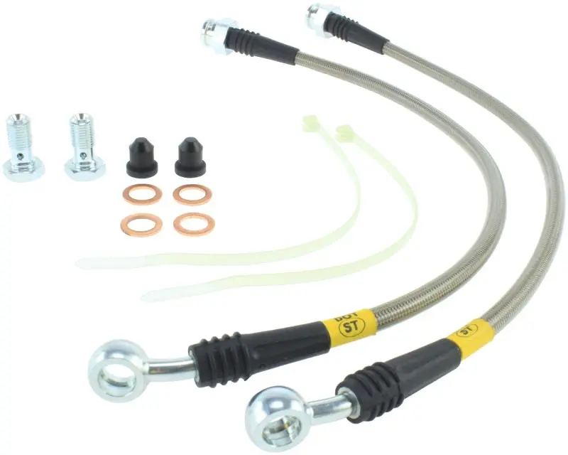 StopTech 05-10 Jeep Grand Cherokee Stainless Steel Front Brake Lines Kit