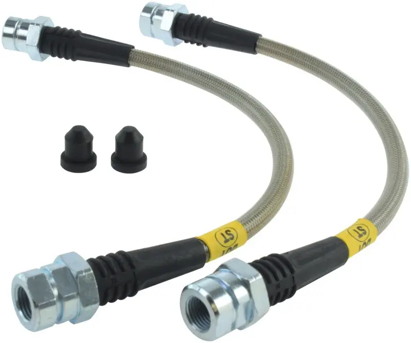 StopTech 06-12 Audi A3 08-13 TT Quattro 05-12 VW Jetta Rear Stainless Steel Brake Line Kit
