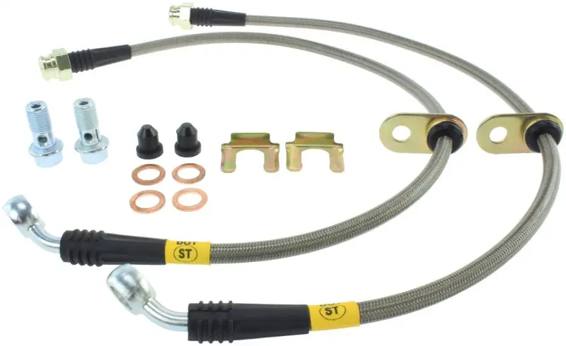 StopTech 08-09 Subaru WRX Stainless Steel Rear Brake Lines Upgrade Kit
