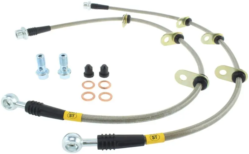 StopTech 08-12 Toyota Sequoia Rear Stainless Steel Brake Lines - Premium Quality