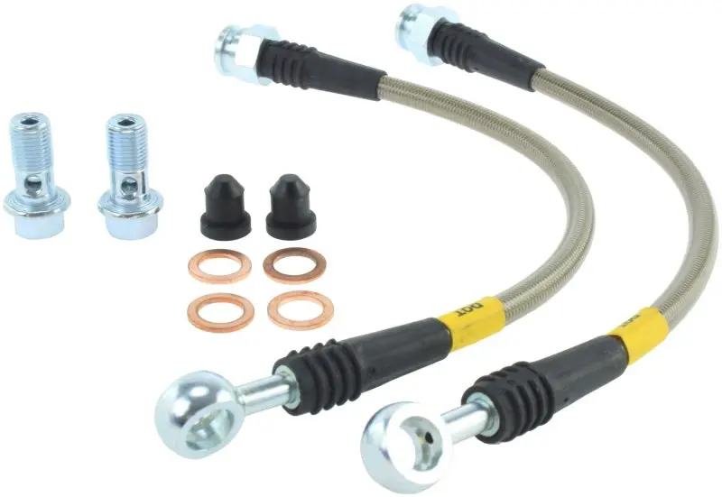 StopTech 2016 Mazda Miata Stainless Steel Rear Brake Lines High Performance Replacement