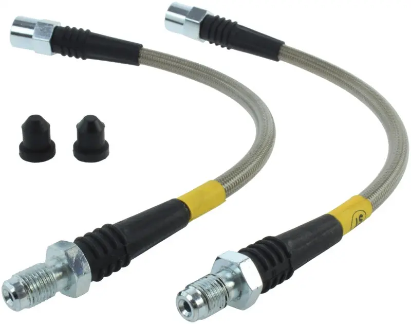 StopTech 92-94 Audi S4 95 Audi S6 Rear Stainless Steel Brake Line Kit
