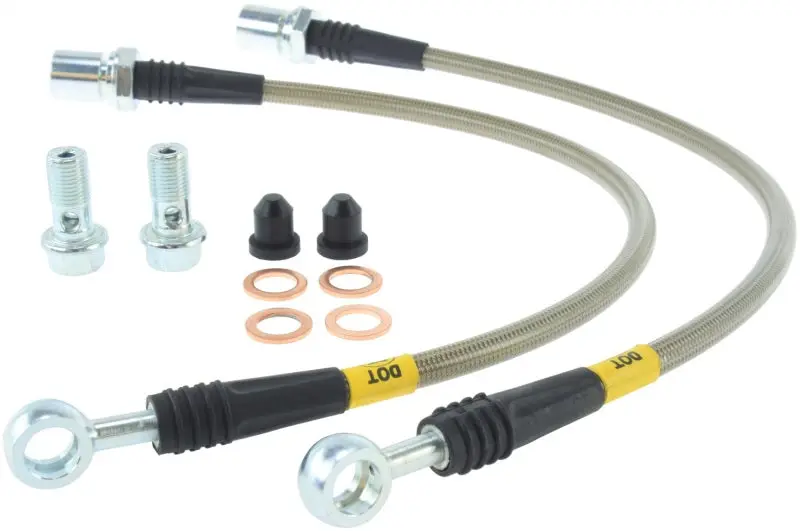 StopTech 98-05 Lexus GS Series Front Stainless Steel Brake Lines Performance