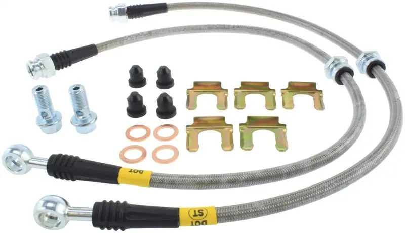 StopTech Evo 8 & 9 Stainless Steel Front Brake Lines Performance Upgrade Kit