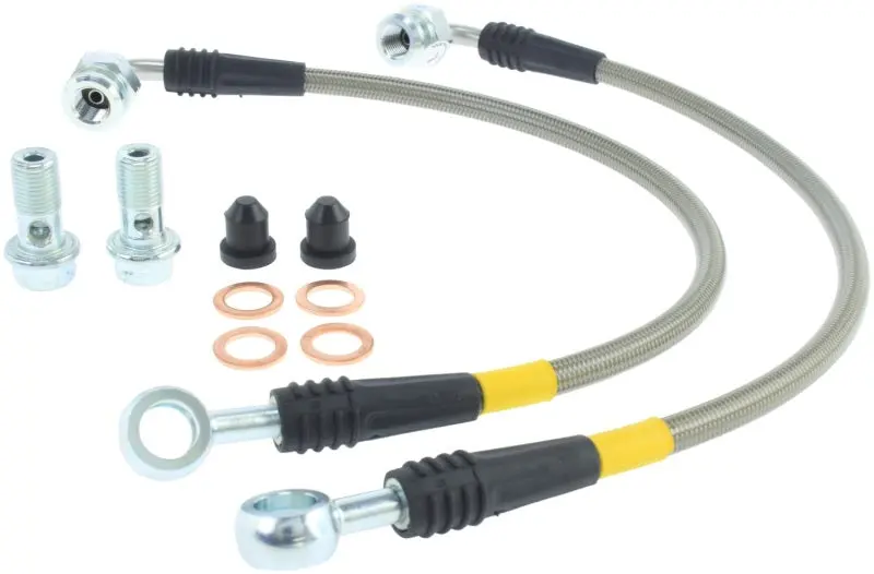 StopTech Evo 8 & 9 Stainless Steel Rear Brake Lines High Performance Replacement