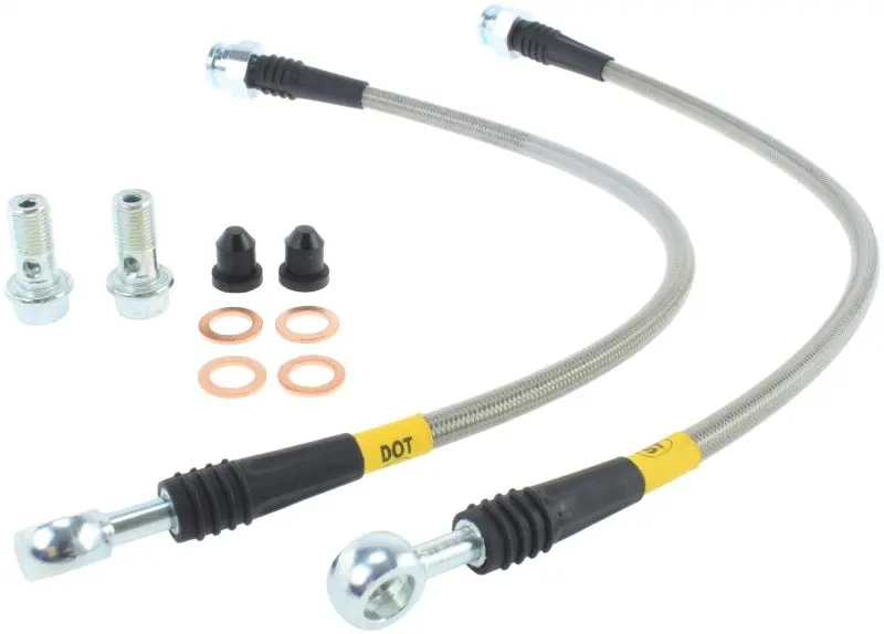 StopTech Mazda Miata NA 1.6 Stainless Steel Front Brake Lines - Classic Upgrade