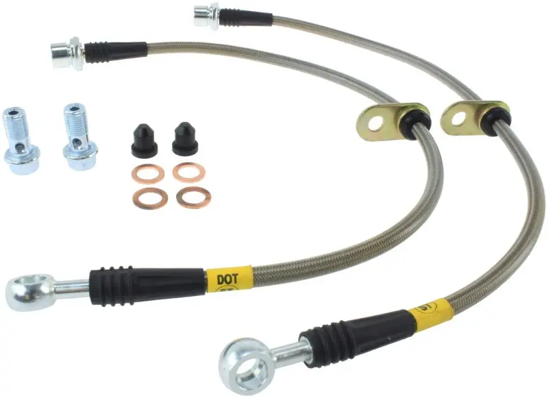 StopTech Stainless Steel Brake Lines 2002-2012 Toyota Camry Coupe/Sedan & 2004-2008 Solara Front