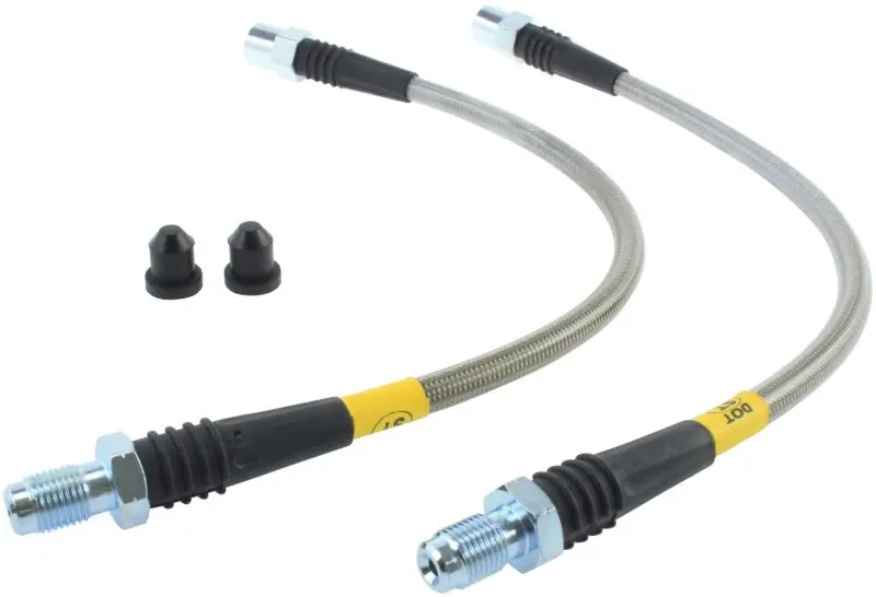 StopTech Stainless Steel Front Brake Line Kit 87-91 BMW M3 E30 E36 325 328 Series