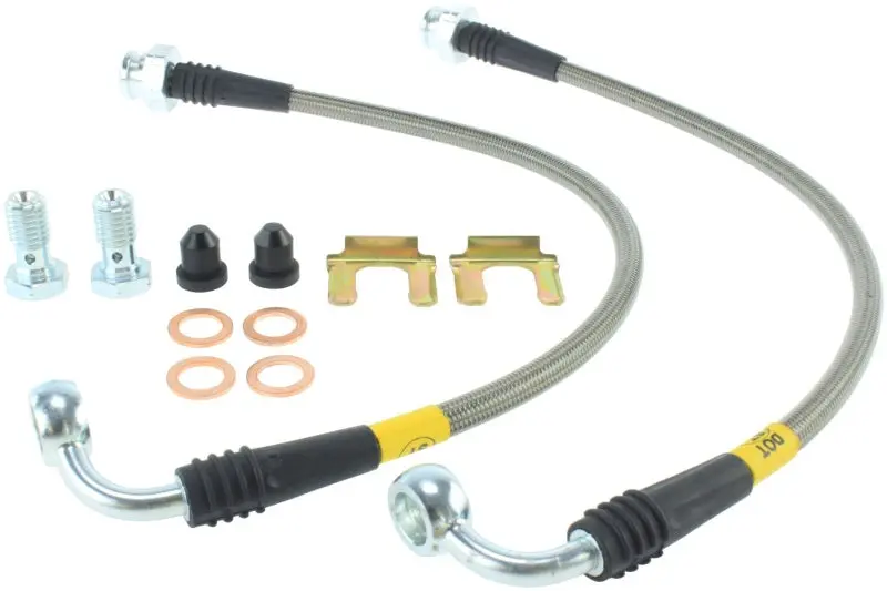 StopTech Stainless Steel Front Brake Line Kit 06-09 Pontiac Solstice