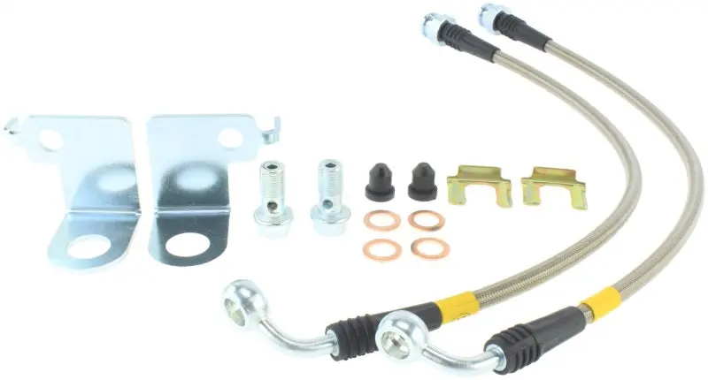 StopTech Stainless Steel Front Brake Lines 2015 Ford Mustang GT Performance Package