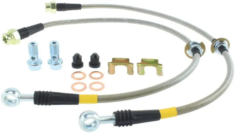 StopTech Stainless Steel Front Brake Lines 93-01 Subaru Impreza