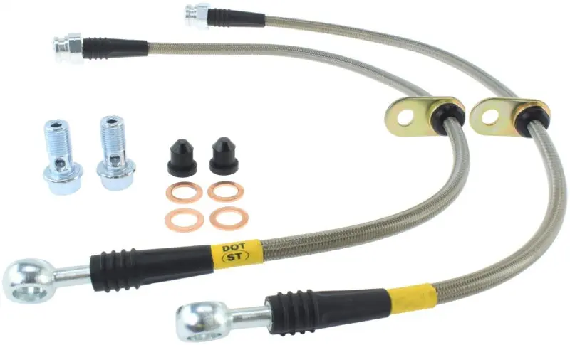 StopTech Stainless Steel Front Brake Lines 07-13 Acura MDX