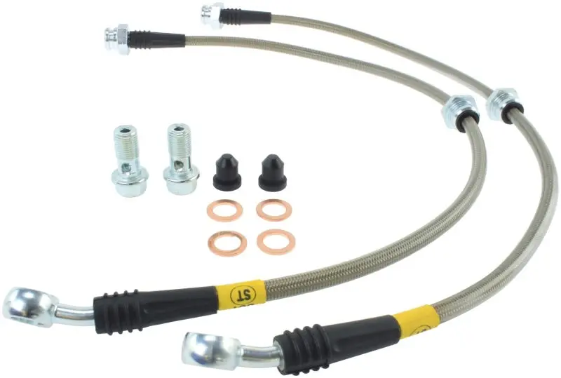 StopTech Stainless Steel Front Brake Lines 89-98 Nissan 240SX