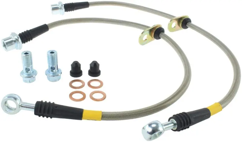 StopTech Stainless Steel Front Brake Lines 2005-2006 Toyota Tacoma - High Performance Upgrade