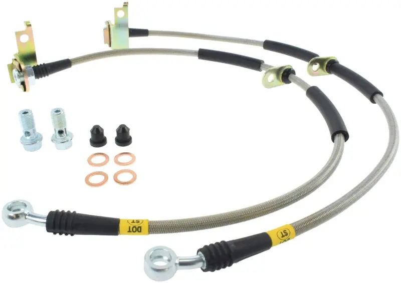 StopTech Stainless Steel Front Brake Lines Mazda 6 - Precision Fit