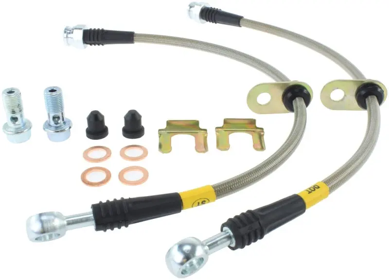 StopTech Stainless Steel Front Brake Lines 2014 Ford Fiesta ST