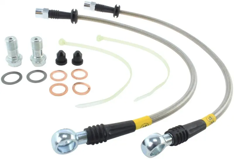 StopTech Stainless Steel Rear Brake Line Kit 02-03 Mini Mini S