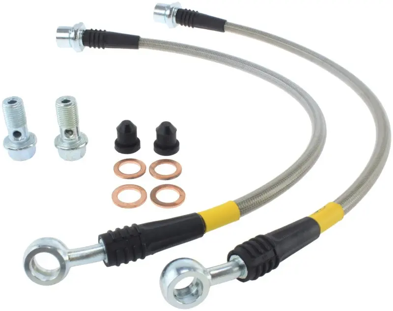 StopTech Stainless Steel Rear Brake Lines 1996 Audi S4 & 2006-2010 Lexus IS250/IS350 - Performance Upgrade