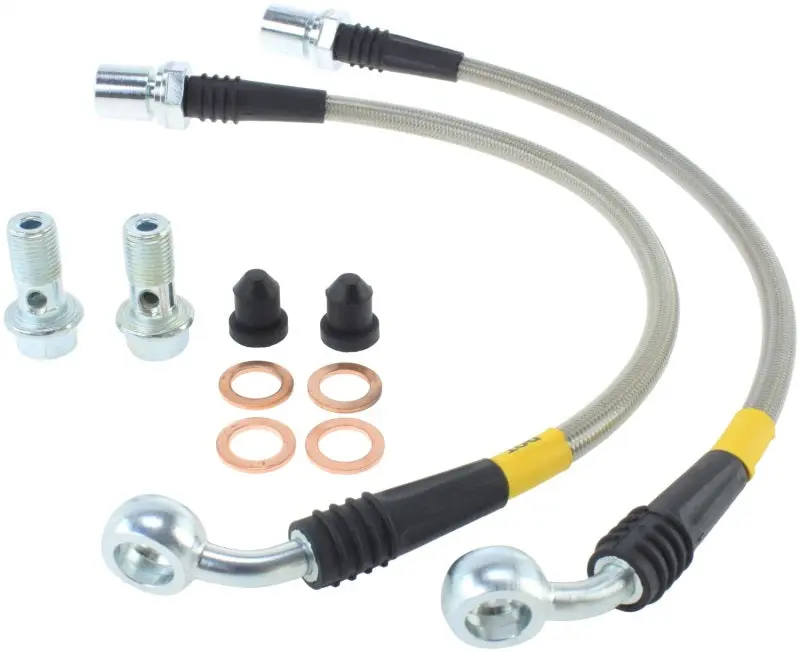 StopTech Stainless Steel Rear Brake Lines 1993-1998 Toyota Supra - High Performance Upgrade
