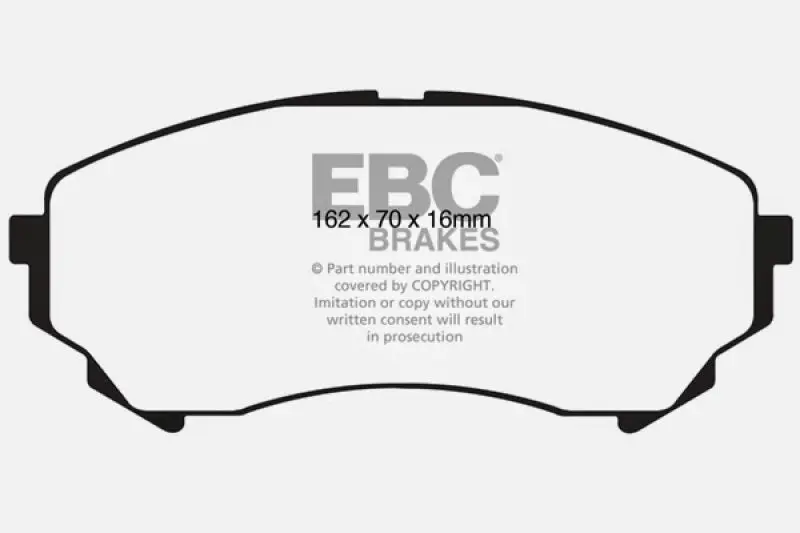 EBC 08-13 Cadillac CTS 3.6 Ultimax2 Front Brake Pads 315mm Rear Rotors