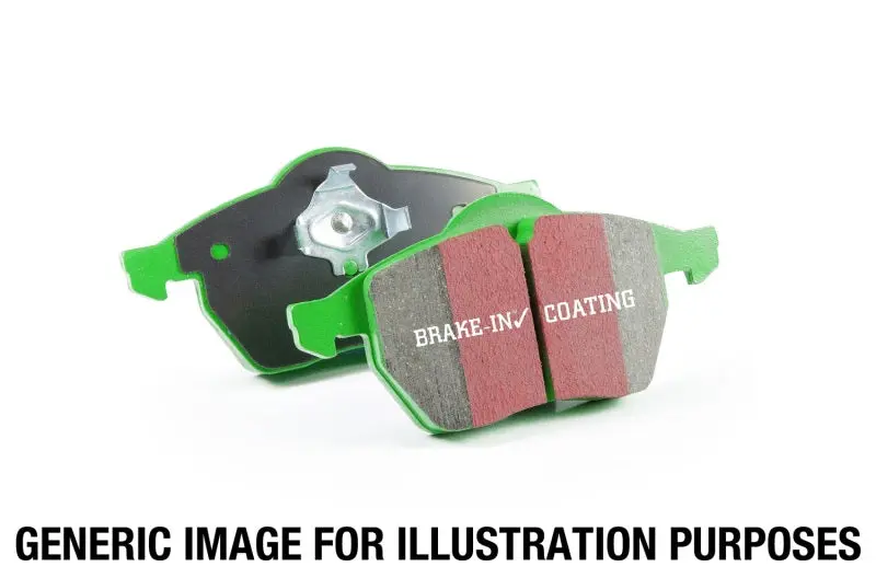 EBC 2016 Mini Cooper Clubman F54 1.5L Turbo Greenstuff Rear Brake Pads