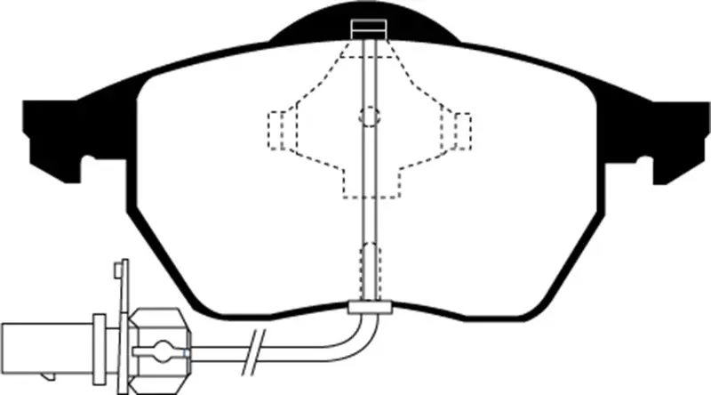 EBC 99-01 Audi A4 1.8 Turbo B5 Ultimax2 Front Brake Pads