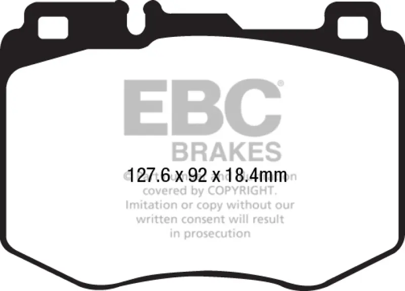 EBC Ultimax2 Front Brake Pads 2016+ Mercedes-Benz GLC300 2.0L Turbo