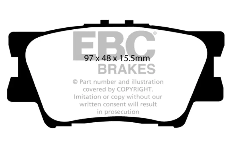 EBC Ultimax2 Rear Brake Pads 13+ Lexus ES300h 2.5 Hybrid