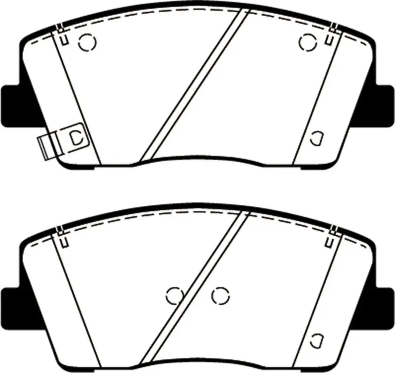 EBC Yellowstuff Front Brake Pads 2019+ Genesis G70 2.0T
