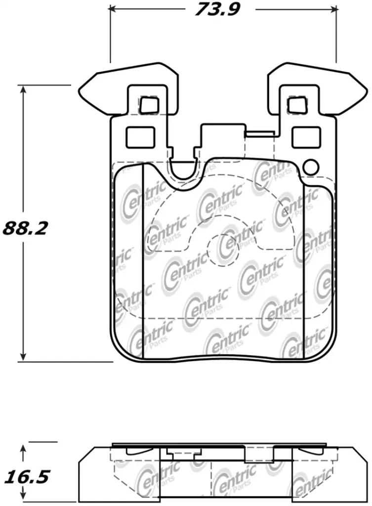 StopTech Street Performance Rear Brake Pads BMW F22 M235i F30 335i F32 435i - Premium Braking