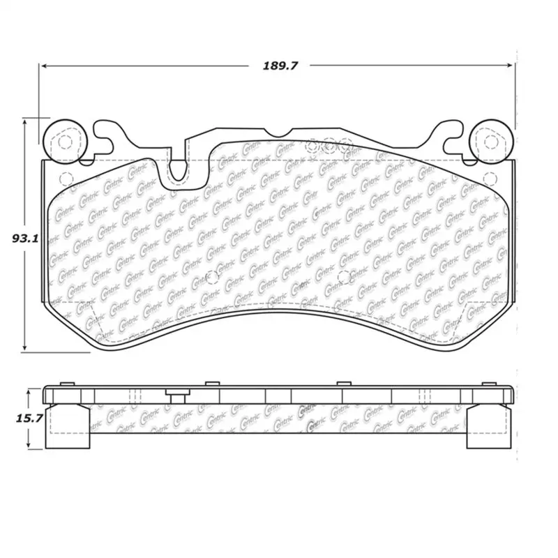 StopTech Street Touring Front Brake Pads Mercedes Benz