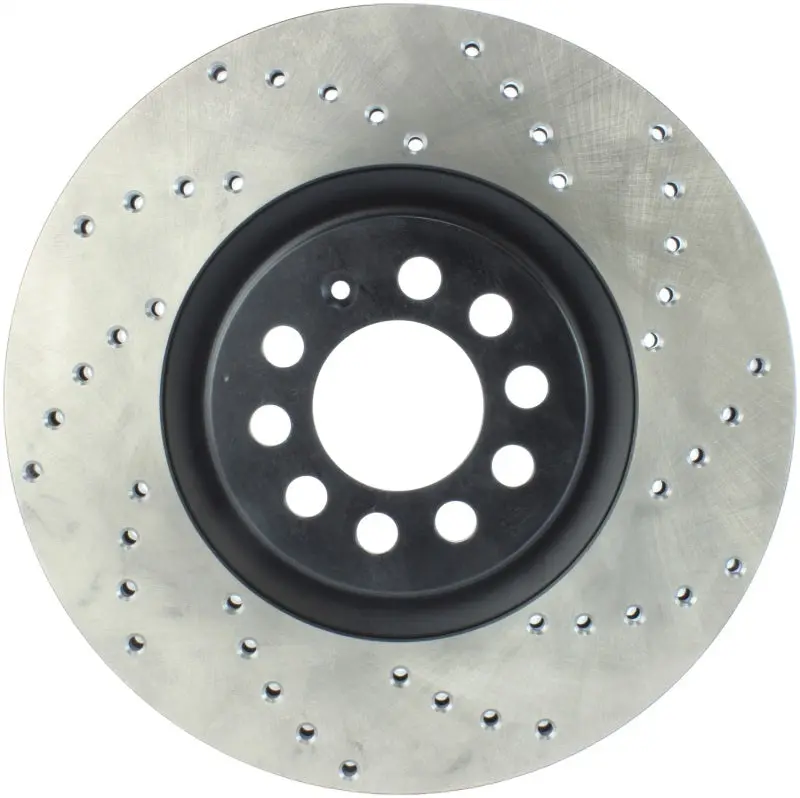 StopTech Drilled Left Front Rotor 00-06 Audi TT