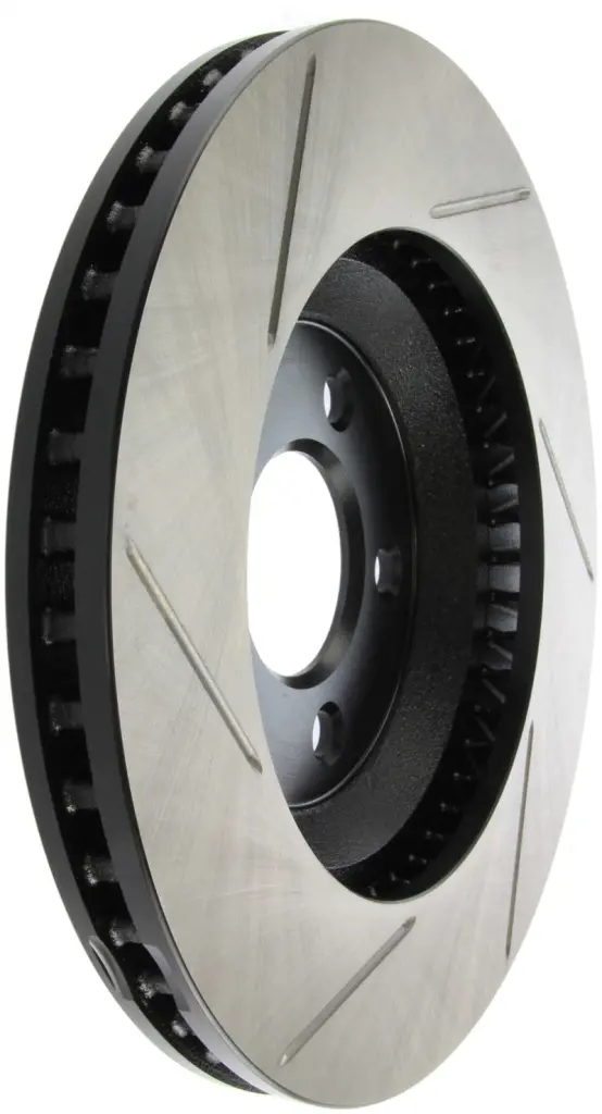 StopTech Power Slot 05-10 Mustang GT V8-4.6L Front Left Slotted Brake Rotor
