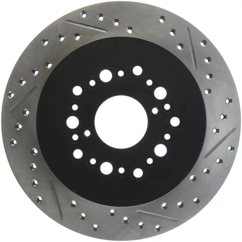 StopTech Power Slot Drilled Slotted Rear Left Rotor 93-97 Lexus GS Series 95-00 LS400 92-00 SC400