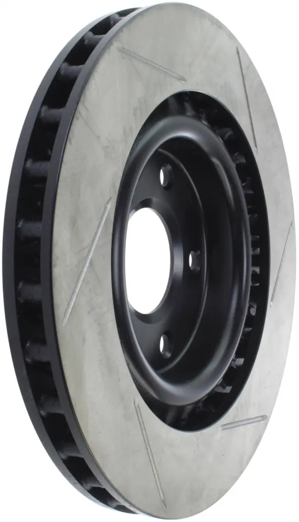 StopTech Power Slot Slotted Front Right Rotors 05-07 Cadillac XLR 06-09 Chevy Corvette