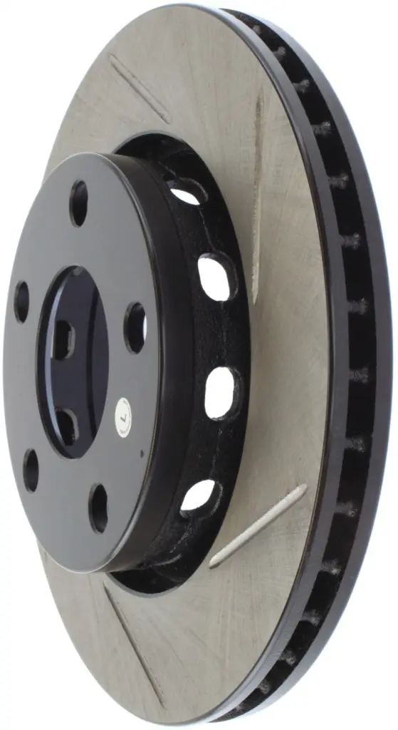 StopTech Power Slot Slotted Rotor Left Rear 02-99 Audi S4
