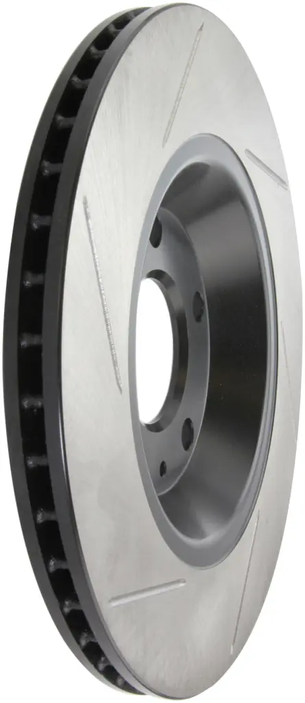 StopTech Power Slot Slotted Rotor Left Rear 04-09 Audi S4