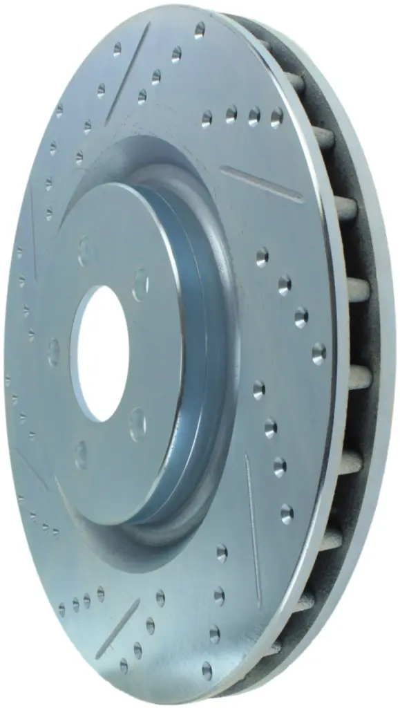 StopTech Select Sport 07-10 Ford Shelby Slotted and Drilled Right Brake Rotor