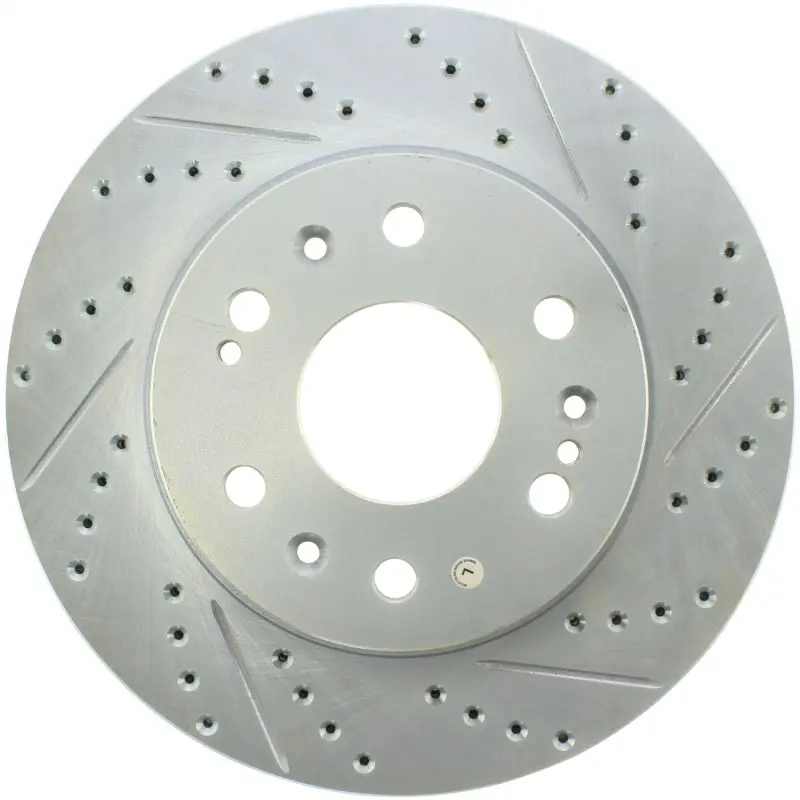 StopTech Select Sport 07-11 GM Silverado 1500 Slotted and Drilled Left Front Brake Rotor