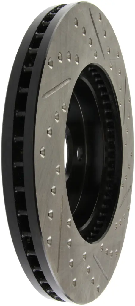 StopTech Slotted Drilled Right Front Rotor 2002 Lexus ES 250 300 330 350 & 2005-2007 Toyota Avalon
