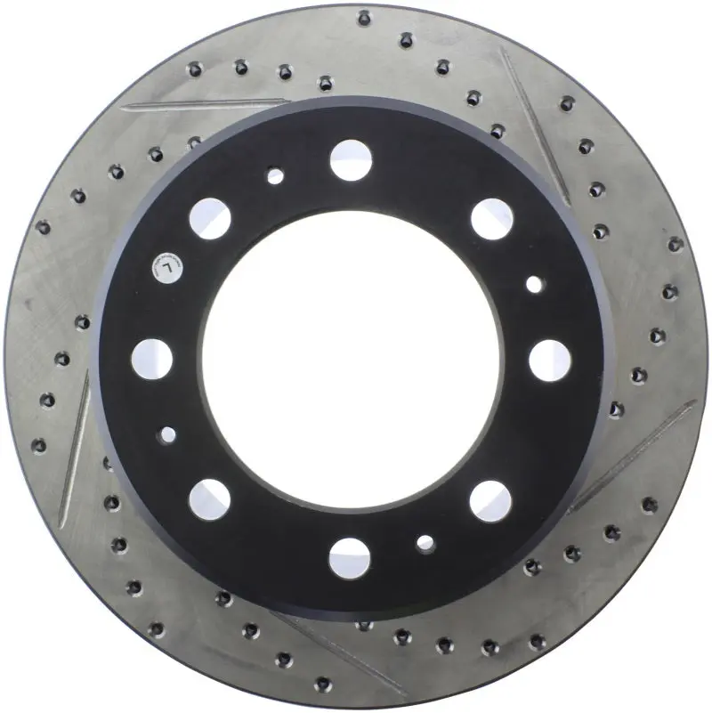 StopTech Sport Drilled Slotted Brake Rotor Front Right