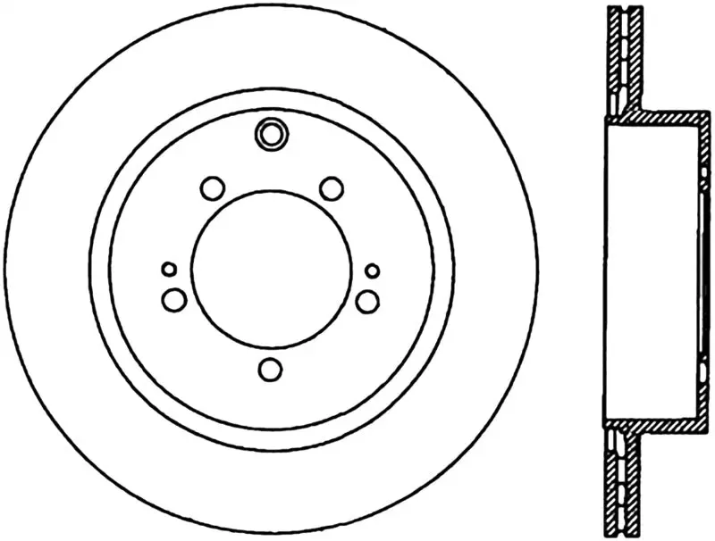 StopTech SportStop Cryo Slotted Drilled Sport Brake Rotor